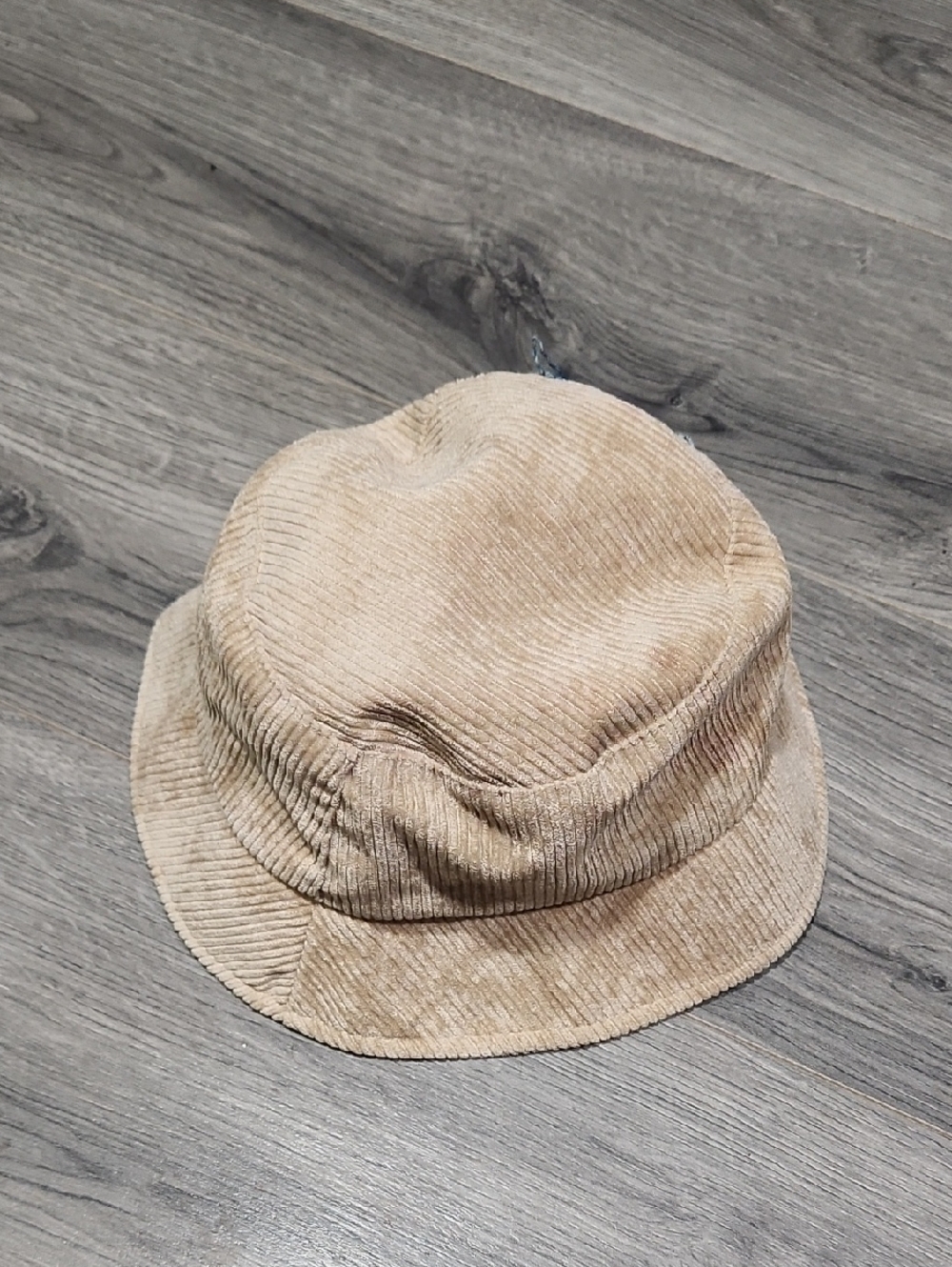 Upcycled Tan Corduroy Bucket Hat - Picture 3 of 5